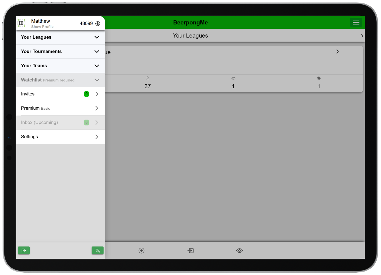 ipad dashboard